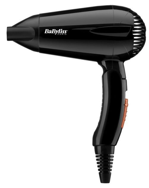 Фен Babyliss дорожній, 2000Вт, 2 режими, складне руків'я, чорний