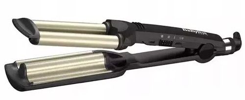 Плойка Babyliss, гофре , темп.режимів-3, 160-200С, природні хвилі, кераміка, чорний