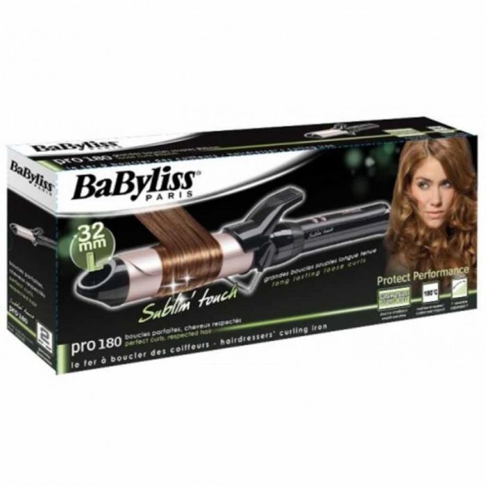 Плойка Babyliss, 80Вт, темп.режимів-10, D -32mm, 110-180С, метал, чорний