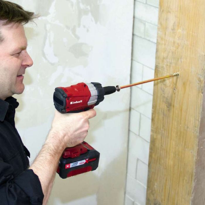 Гайковерт ударный Einhell TP-CW 18 Li BL - Solo аккум., PXC, 215 Нм, 18В, бесщеточн., квадрат, 1.1 кг (без АКБ и ЗУ)