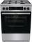Плита Gorenje комби, 71л, 60x60см, дисплей,  эмалированные реш, программатор IconLed,нерж