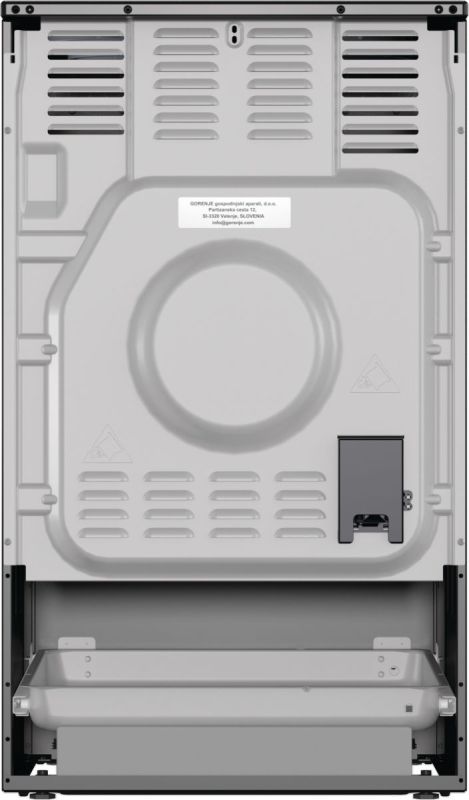Плита Gorenje електрична склокерамічна, 70л, ExtraSteam, 50x60см, чорний