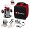 Фрезер аккумуляторный Einhell TP-RO 18 Set Li BL - Solo, 18В, цанга 6 та 8 мм, 10000-30000об/мин, 1.34кг, без АКБ и ЗУ