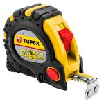 Рулетка TOPEX, 10мх32мм, з фіксатором змотування, магніт