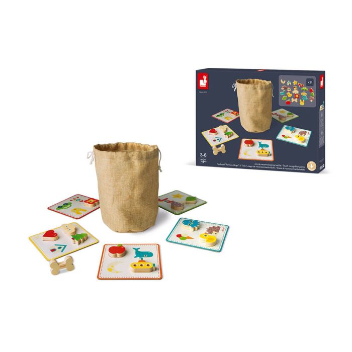 Настольная игра Janod Лото. Изучаем формы