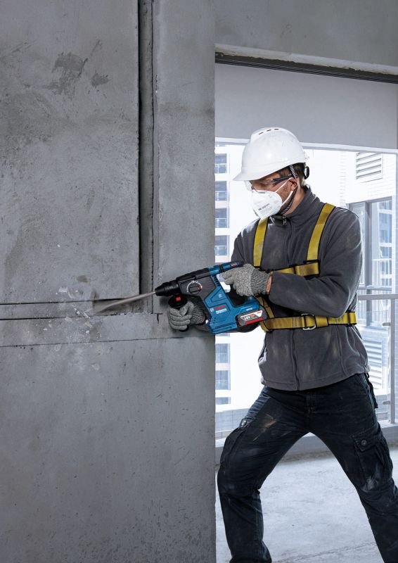 Перфоратор акумуляторний Bosch Professional GBH 187-LI SDS-Plus 18В 2.4Дж 2.9кг без АКБ та ЗП