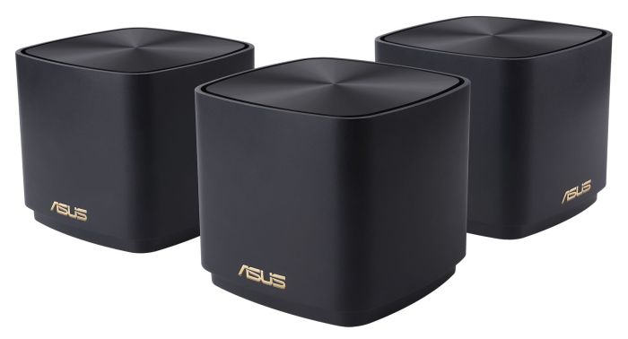 Система WiFi-Mesh ASUS ZenWiFi XD4 PLUS AX1800, 1xGE LAN, 1xGE WAN, 3мод, чорний