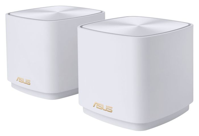 Система WiFi-Mesh ASUS ZenWiFi XD4 PLUS AX1800, 1xGE LAN, 1xGE WAN, 2мод, білий