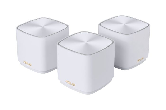 Система WiFi-Mesh ASUS ZenWiFi XD4 PLUS AX1800, 1xGE LAN, 1xGE WAN, 3мод, білий