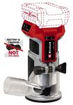 Фрезер кромковий акумуляторний Einhell Professional TP-ET 18LI BL - Solo 18В цанга 6 та 8мм 10000-30000об/хв 1.34кг без АКБ та ЗП