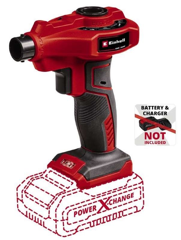 Повітродув-насос акумуляторний Einhell CE-AP 18В PXC 630л/хв 0.37кг без АКБ та ЗП