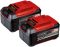 Аккумулятор Einhell PXC Plus Twinpack, 18В, 2х5.2А•час, 1.87кг