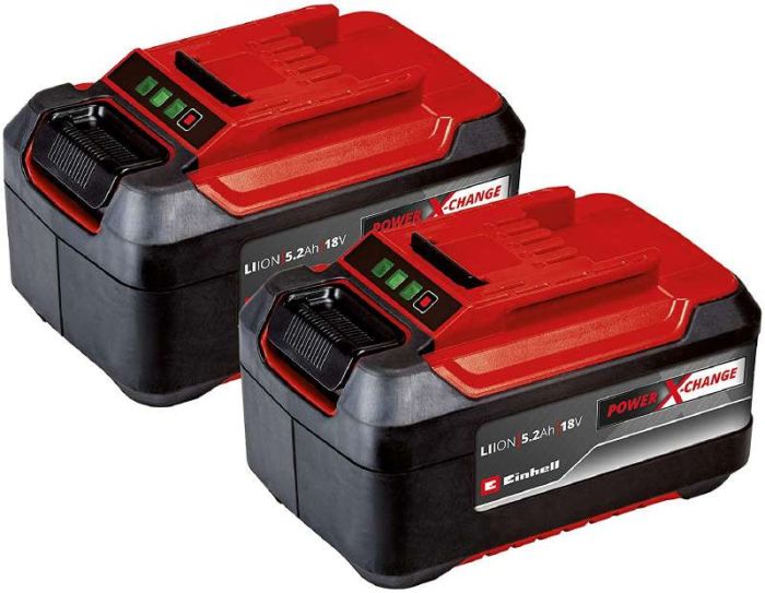 Аккумулятор Einhell PXC Plus Twinpack, 18В, 2х5.2А•час, 1.87кг