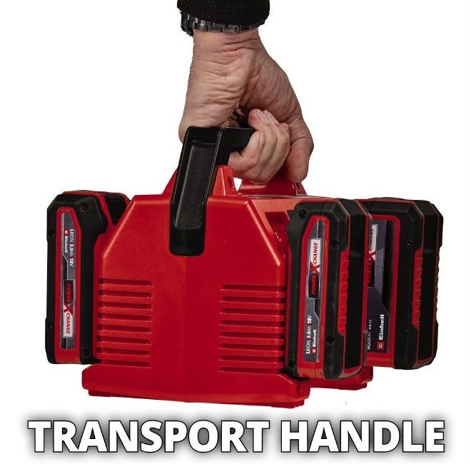 Зарядний пристрій Einhell 2x2 Power X-Quattrocharger 4A PXC 18В 4А 1.29кг