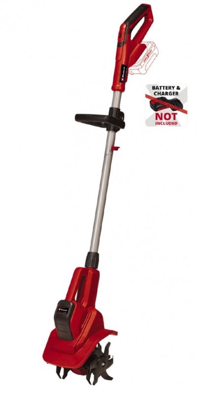 Культиватор акумуляторний Einhell GE-CR 18/20 Li E-Solo 18В PXC шир. 20см глиб. 20см 3.85кг без АКБ та ЗП