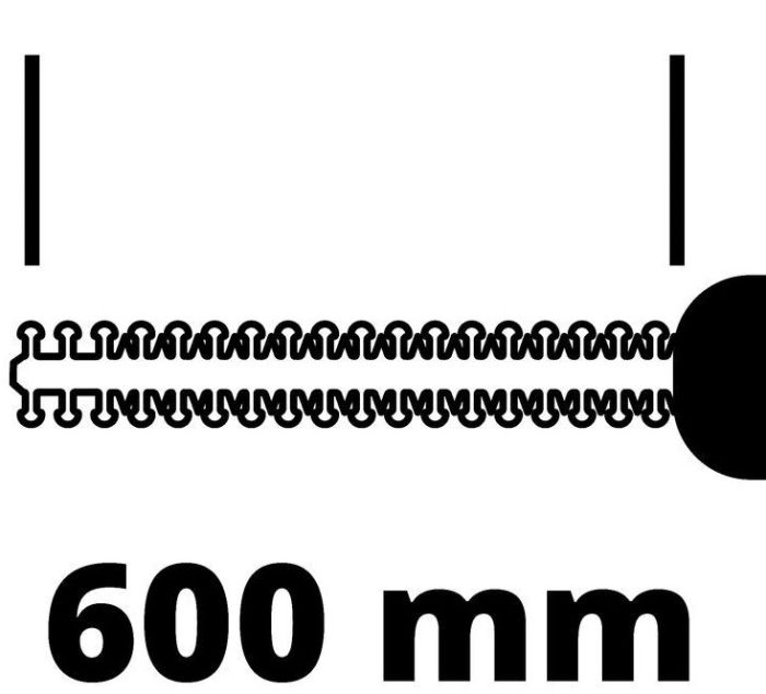 Кусторез аккумуляторный Einhell GE-CH 18/60 Li-Solo, 18В PXC, 60см, шаг 22мм, 2.9кг (без АКБ и ЗП)
