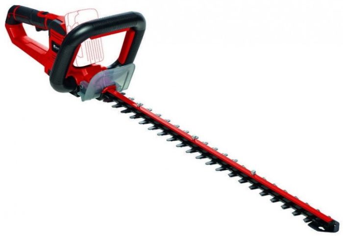 Кусторез аккумуляторный Einhell GE-CH 18/60 Li-Solo, 18В PXC, 60см, шаг 22мм, 2.9кг (без АКБ и ЗП)