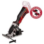 Пила дискова акмуляторна Einhell TE-CS 18/89LI - Solo PXC 18В 89х10мм 1.72кг без АКБ та ЗП