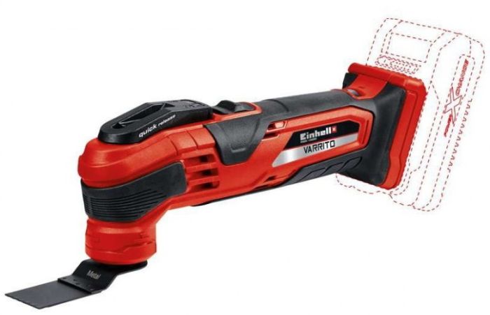 Багатофункціональний інструмент Einhell VARRITO акумуляторний PXC 18В 22000-40000об/хв 1кг без АКБ та ЗП