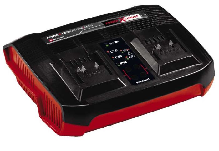 Набор аккумулятора и зарядного устройства Einhell Twincharger Kit PXC, 2х18В, 4.0А•час , 2.2 кг