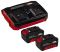 Набор аккумулятора и зарядного устройства Einhell Twincharger Kit PXC, 2х18В, 4.0А•час , 2.2 кг