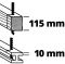 Пила сабельная Einhell TC-AP 690 E, 690Вт, пропил 115мм, ход 20мм, 0-2800 об/мин, 2.2кг