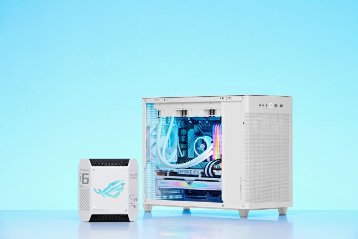 Система WiFi-Mesh ASUS ROG Rapture GT6 AX10000, 3xGE LAN, 1x2.5GE WAN, 1xUSB 3.2, 1мод, білий