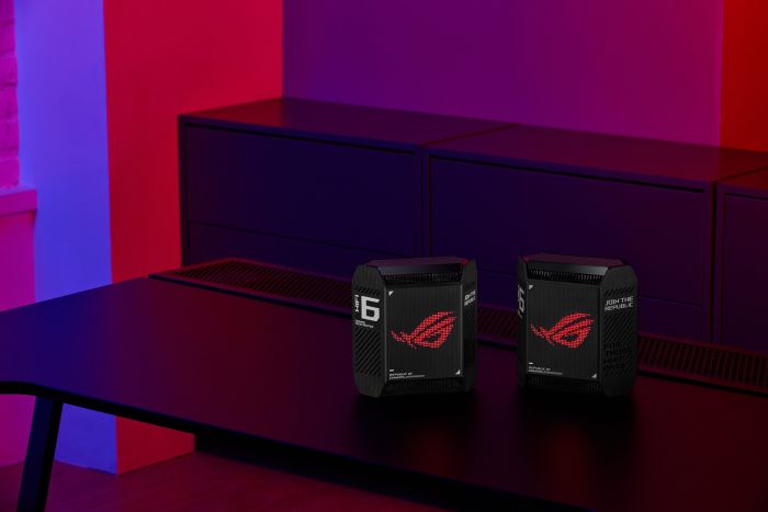 Система WiFi-Mesh ASUS ROG Rapture GT6 AX10000, 3xGE LAN, 1x2.5GE WAN, 1xUSB 3.2, 2мод, чорний