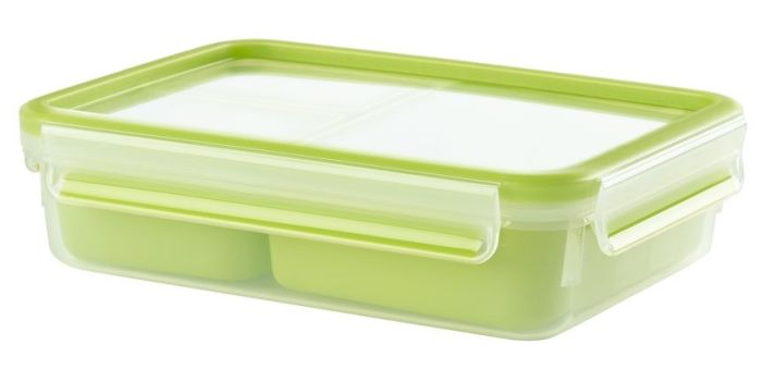 Бранч-бокс Tefal MASTERSEAL TO GO 1.2л, пластик, зеленый