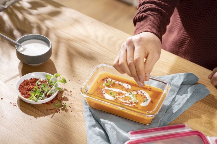 Форма универсальная с крышкой TEFAL MasterSeal glass, 0.7л, стекло