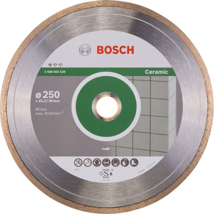 Диск алмазний Bosch Professional Standard for Ceramic, 250х25.4мм