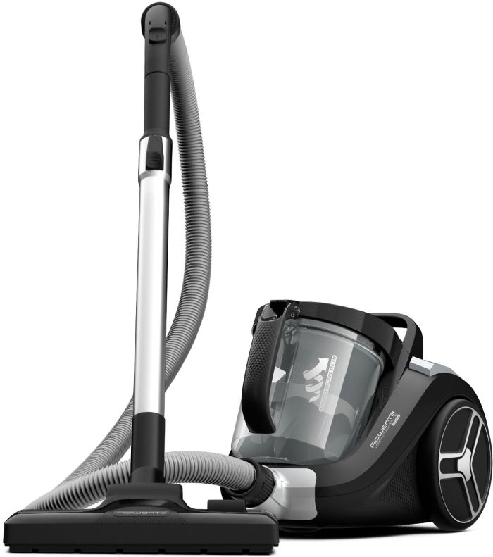 Пылесос Rowenta контейнерный Compact Power XXL, 900Вт, конт пыль -2.5л, HEF system, черный