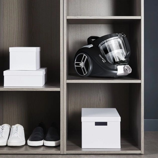 Пылесос Rowenta контейнерный Compact Power XXL, 900Вт, конт пыль -2.5л, HEF system, черный