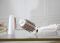 Фен-щетка Rowenta Brush Activ' Ultimate Care, 700Вт, режимов-3, иониз-я, хол. обдув, вращ. насадок, керамика, бело-золотой
