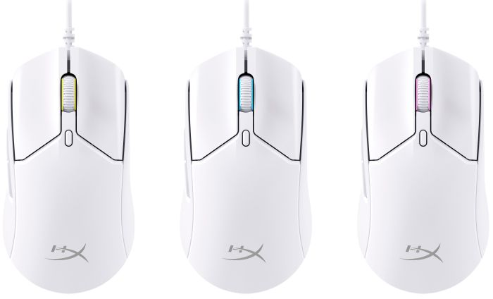 Миша HyperX Pulsefire Haste 2, RGB, USB-A, USB, білий