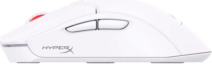 Мишь HyperX Pulsefire Haste 2, RGB, USB-A/WL/BT, белый