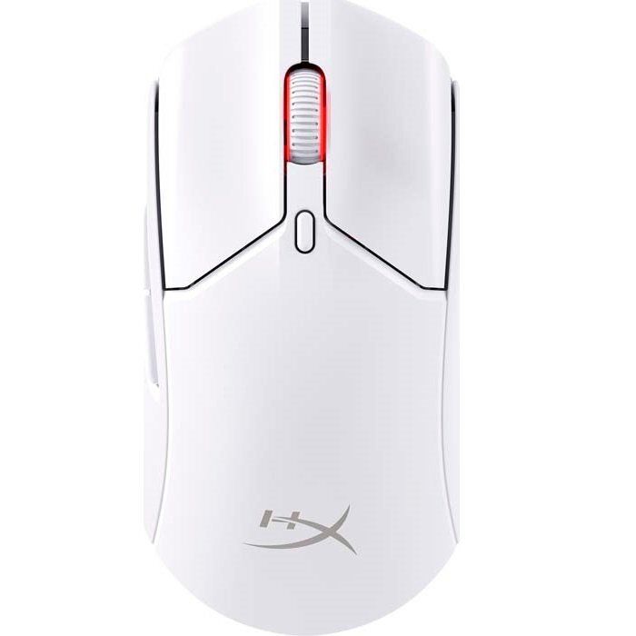 Мишь HyperX Pulsefire Haste 2, RGB, USB-A/WL/BT, белый
