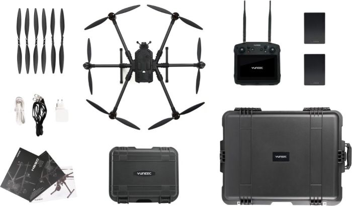 Дрон Yuneec H850 RTF/RTK T1, 2 Acc,транспортный кейс, EU без камеры
