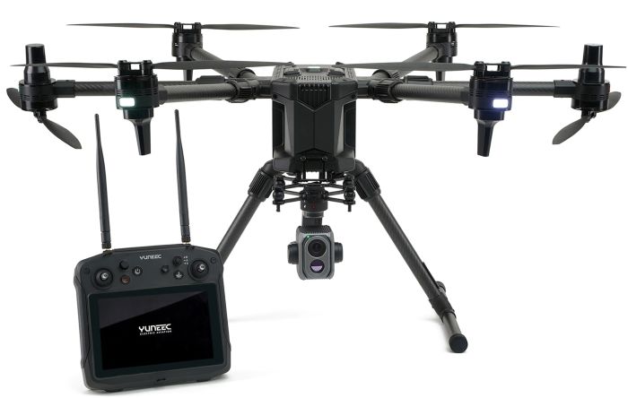 Дрон Yuneec H850 RTF/RTK T1, 2 Acc,транспортный кейс, EU без камеры