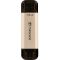 Накопитель Transcend 128GB USB 3.2 Type-A + Type-C JetFlash 930 R420/W400MB/s Чёрный