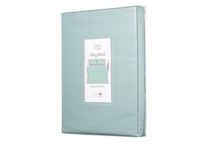 Пододеяльник Ardesto Mix&Match, 160х220см, 100% хлопок, сатин, зеленый