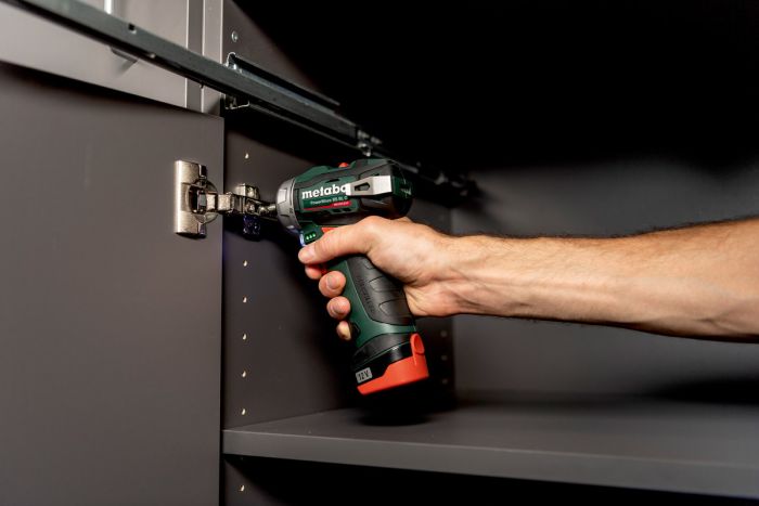 Шурупокрут-дриль акумуляторний Metabo PowerMaxx BS BL Q 12В 2х2.0А·год 20·38Нм кейс 0-400·0-1500об/хв 0.8кг