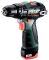 Шурупокрут-дриль акумуляторний Metabo PowerMaxx SB BL 12В 2х2А·год 20·38Нм 0-400·0-1500об/хв 0.8кг
