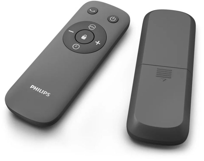 Вентилятор Philips колонный, 110см, 40Вт, пульт ДУ, дисплей, графит