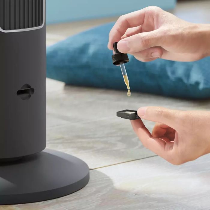 Вентилятор Philips колонный, 110см, 40Вт, пульт ДУ, дисплей, графит