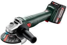 Шліфмашина кутова акумуляторна Metabo W 18 L 9-125 125мм 18В 2х4А·год 8500об/хв 2.3кг