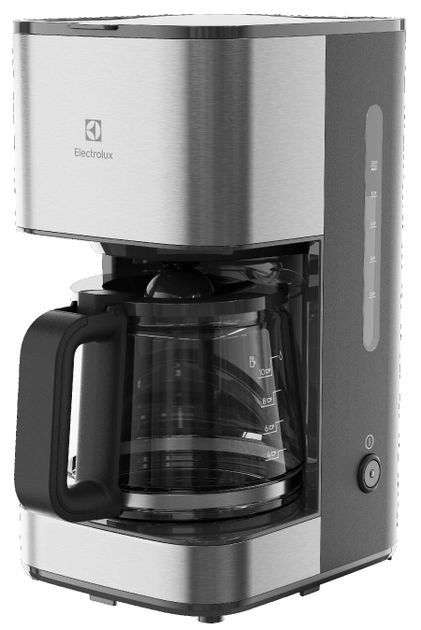 Кофеварка Electrolux капельная 1.375л, молотый, металл
