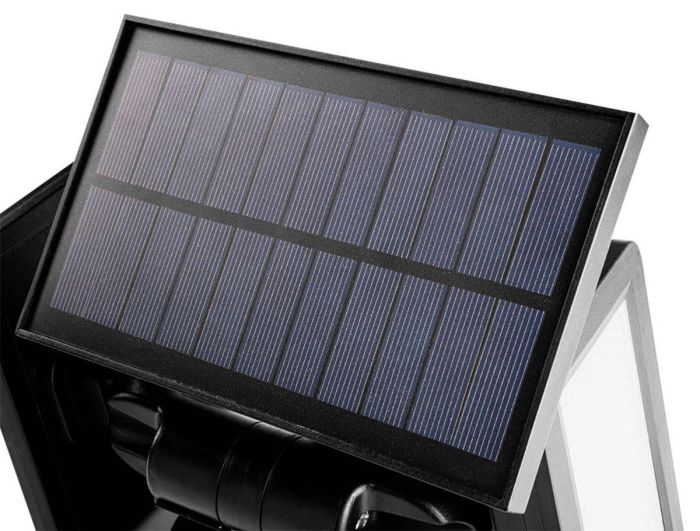 Светильник фасадный Neo Tools LED 5Вт 450Лм 6000К 3000мА•ч автономный датчик движения сумерек черный
