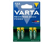 Аккумулятор VARTA NI-MH Power AAA 1000 мАч, 4 шт.