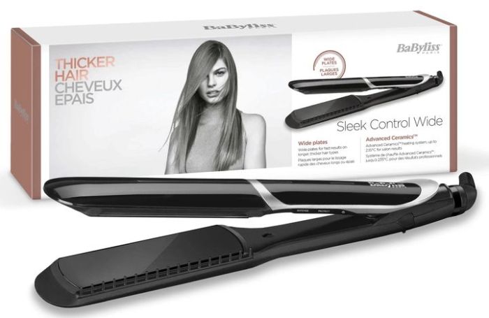 Випрямляч Babyliss, темп.режимів-5, 140-235С, іонізація, кераміка, турмалін , чорний